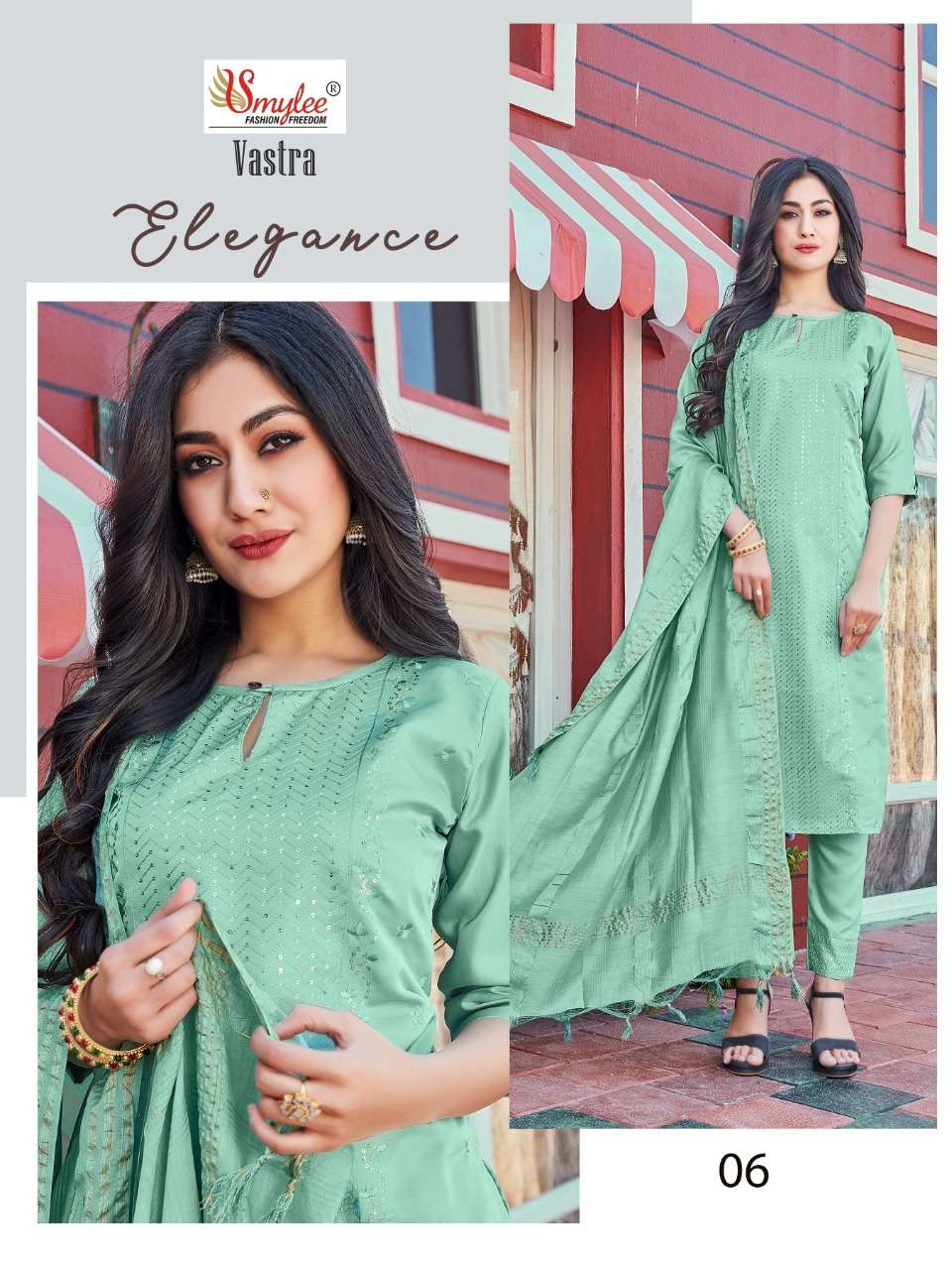 Smylee Vastra Catalog Designer Silk Kurtis