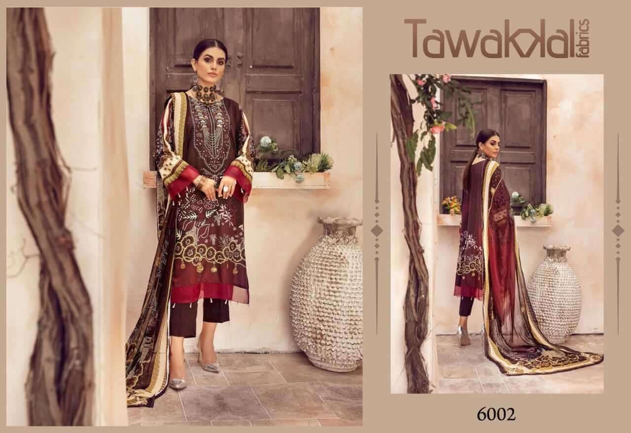 Tawakkal Opulence Vol 6 Catalog Cotton Karachi Dress Materials