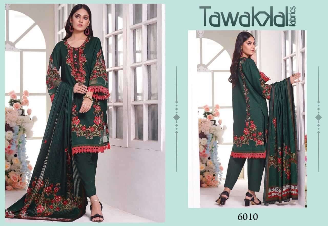 Tawakkal Opulence Vol 6 Catalog Cotton Karachi Dress Materials