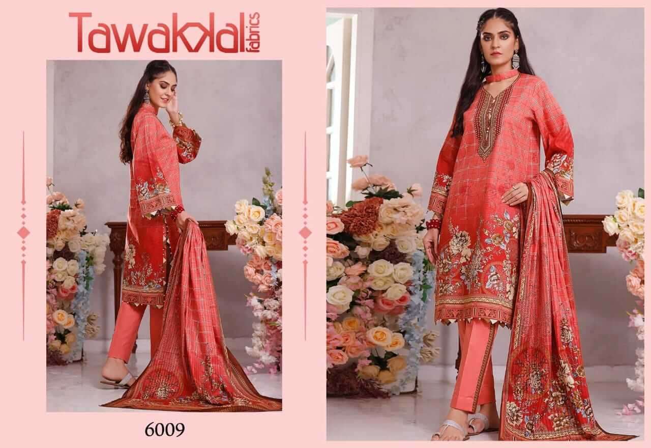 Tawakkal Opulence Vol 6 Catalog Cotton Karachi Dress Materials
