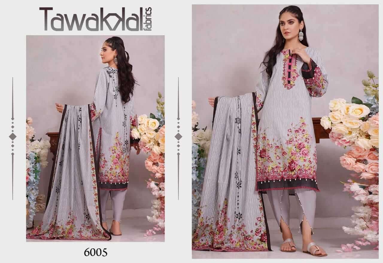 Tawakkal Opulence Vol 6 Catalog Cotton Karachi Dress Materials