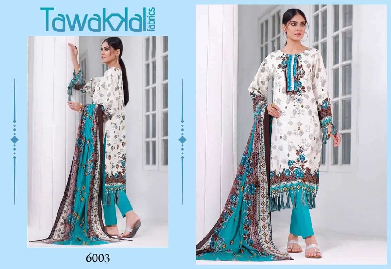 Tawakkal Opulence Vol 6 Catalog Cotton Karachi Dress Materials