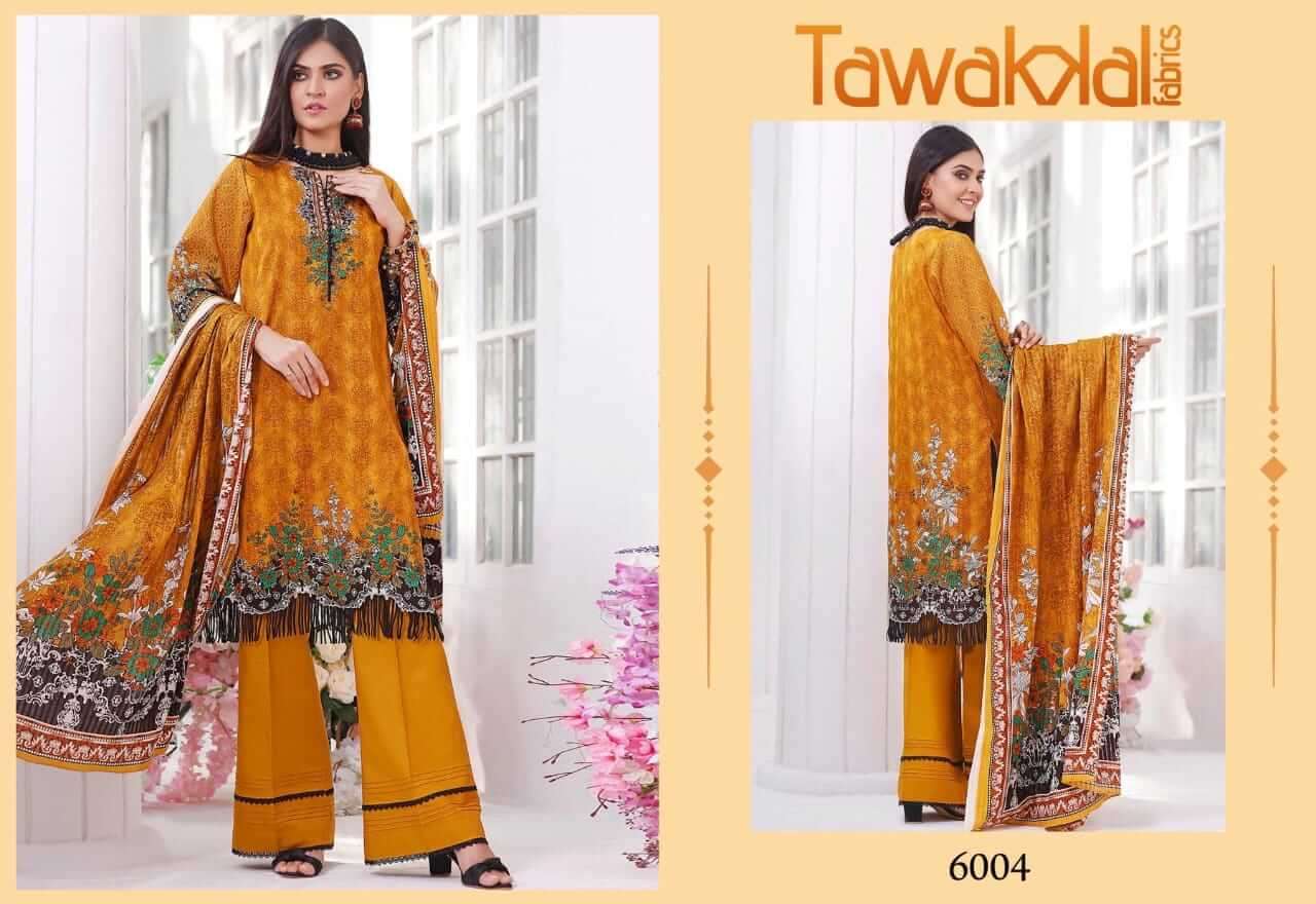 Tawakkal Opulence Vol 6 Catalog Cotton Karachi Dress Materials