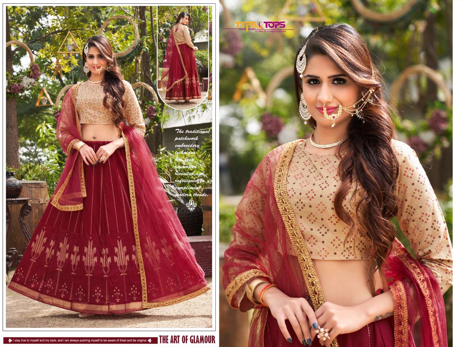 Tips & Tops Lehnga vol 2 catlaog  Buy Latest Collection of Designer Lehenga Cholis Online 