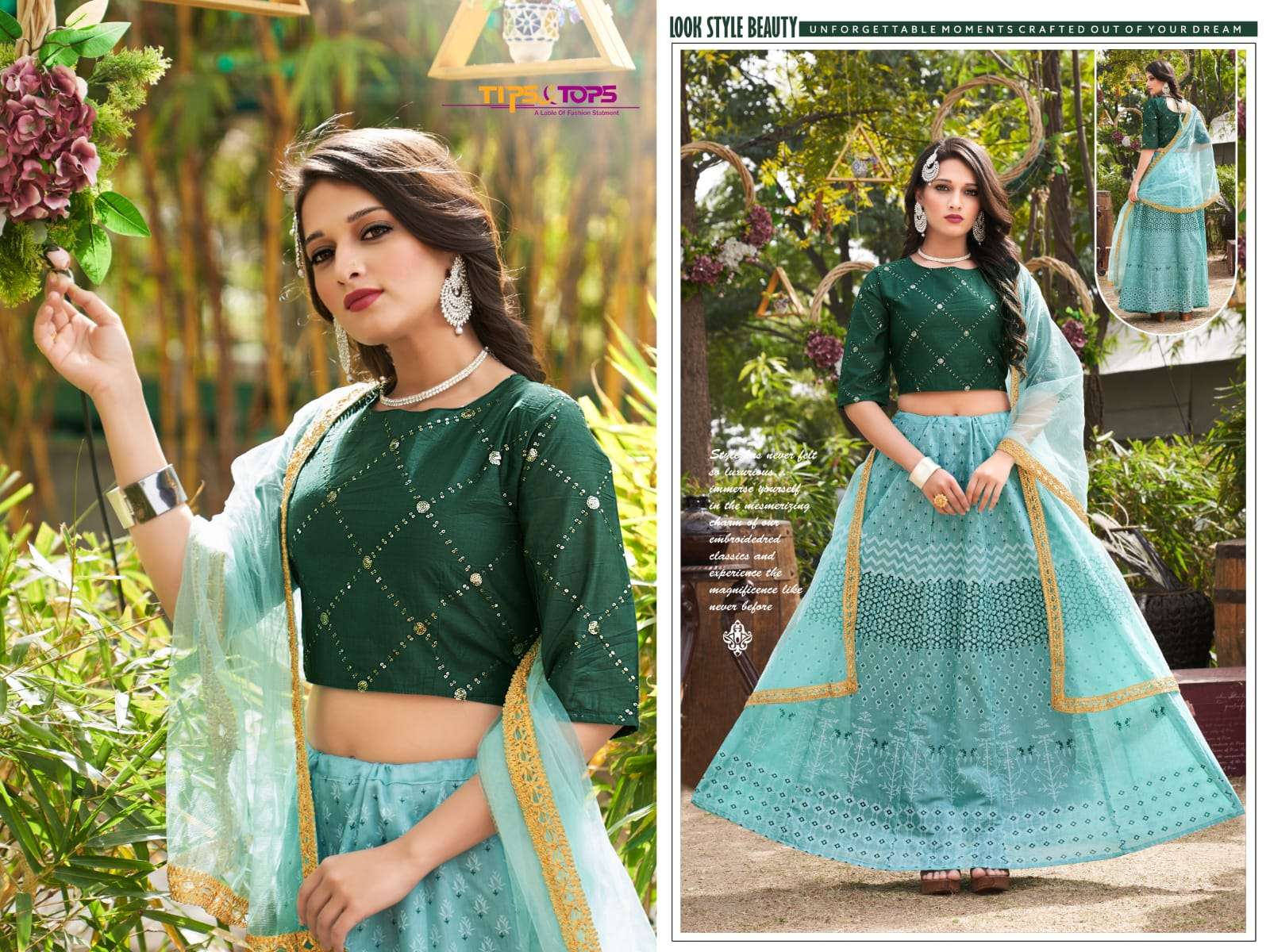 Tips & Tops Lehnga vol 2 catlaog  Buy Latest Collection of Designer Lehenga Cholis Online 