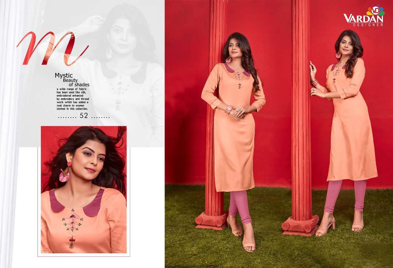 Vardan Jaam Vol 1 Catalog  Latest Casual Wear Straight Kurtis