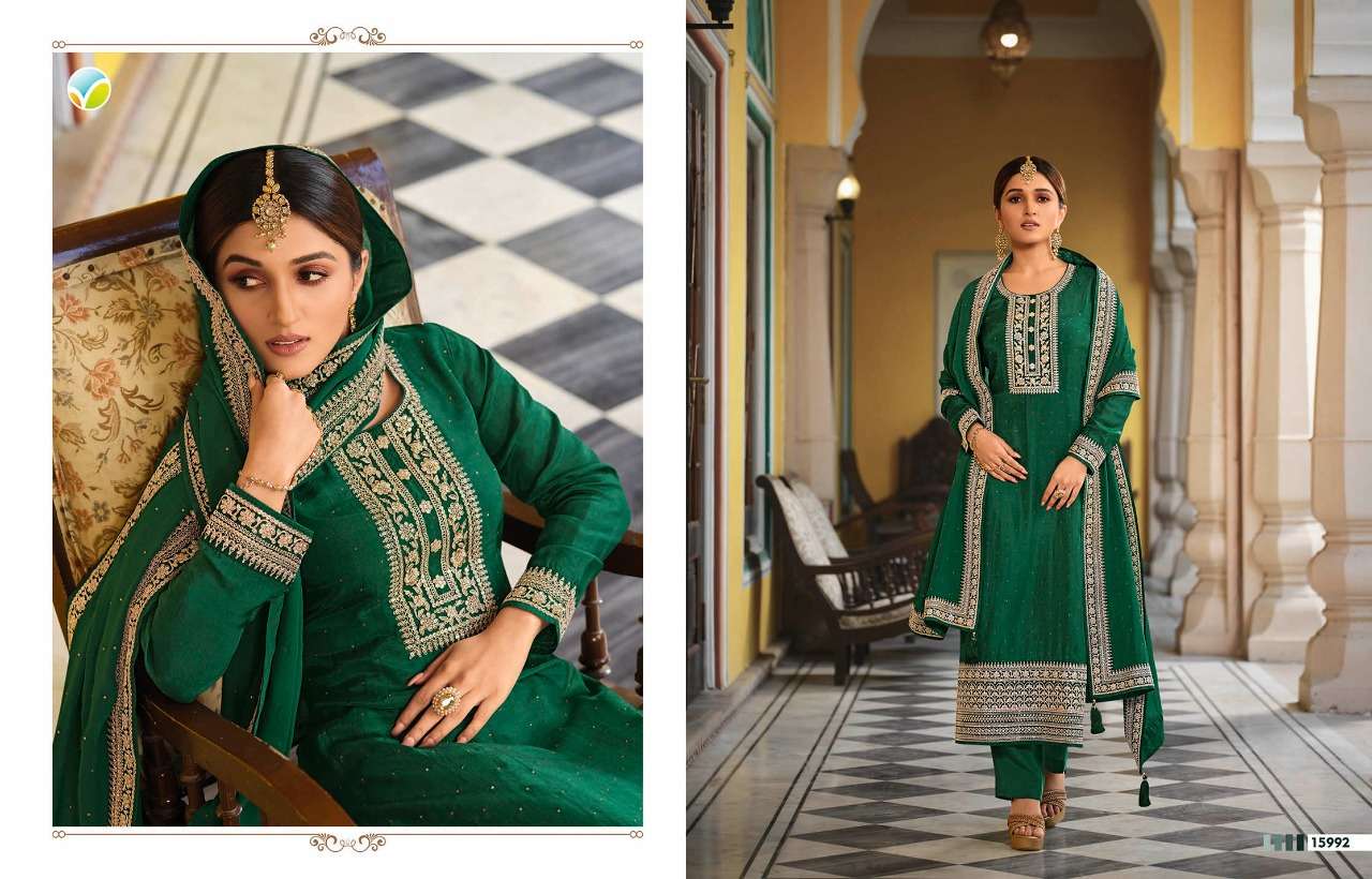 Vinay Fashion Kaseesh Preeyal Catalog Expensive  Designer Wear Salwar Suits