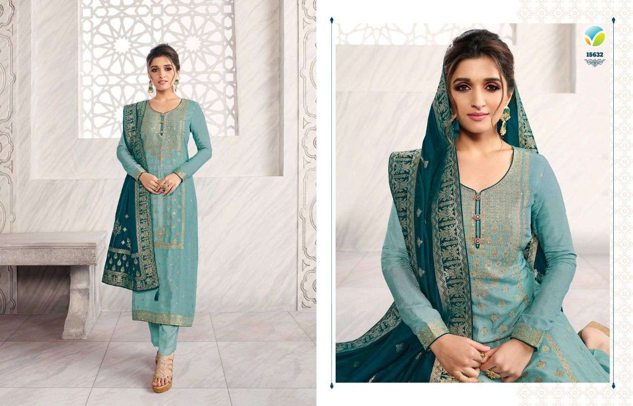 Vinay Fashion Kaseesh Zardosi Vol 2 Catalog Heavy Designer Wear Dress Materials 
