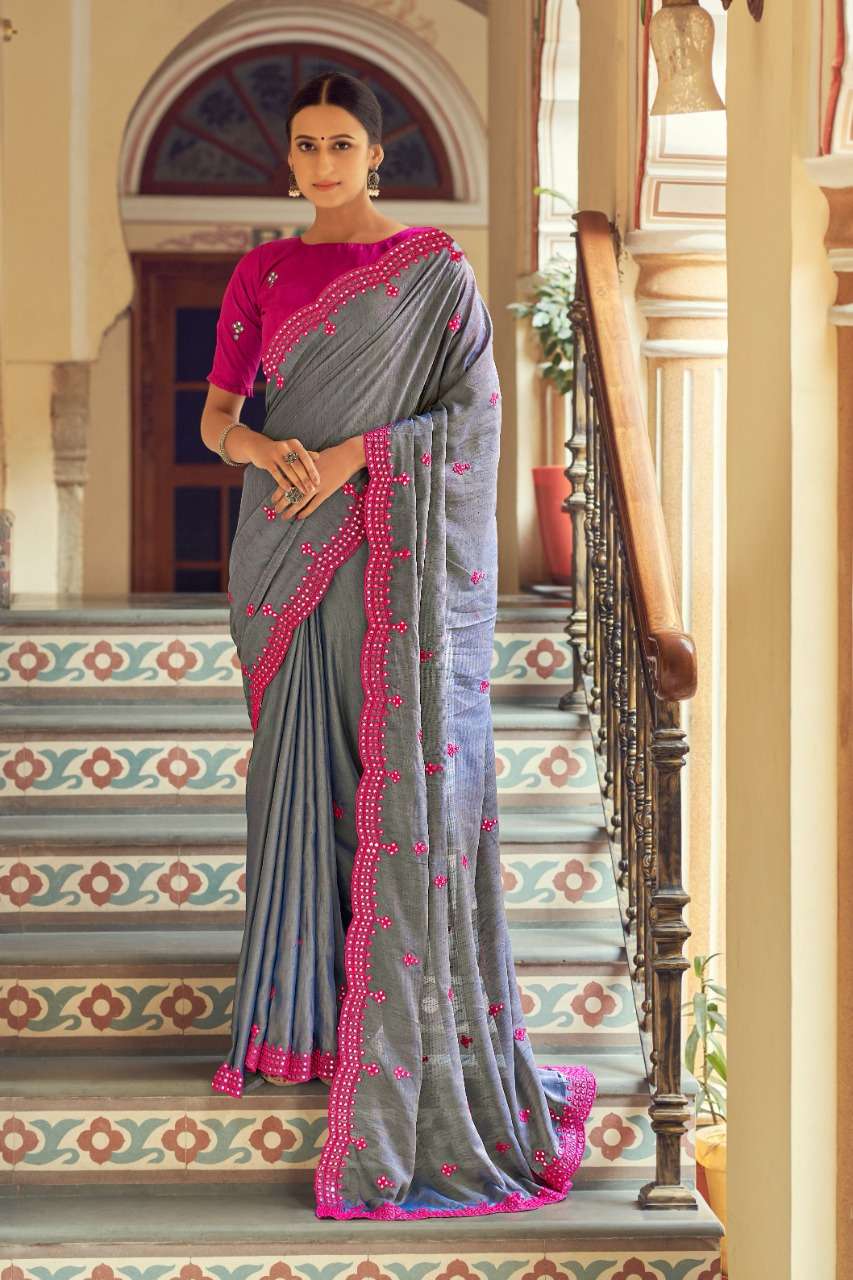 Ynf Cotton Mirror  Catalog Party Wear Saree 