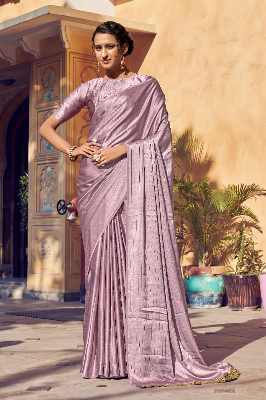 Ynf Pastel Satin Catalog Party Wear Silk Sarees