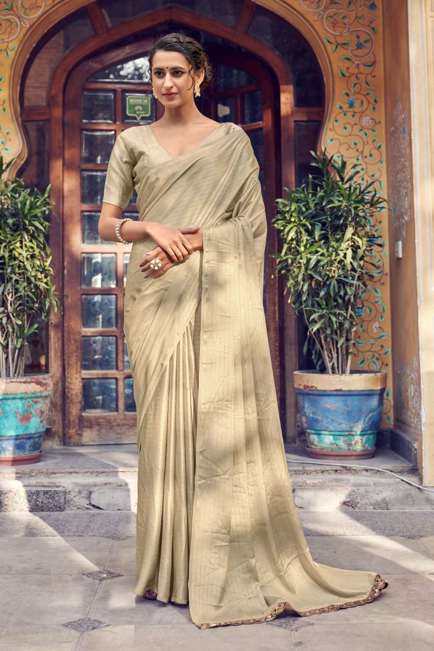 Ynf Pastel Satin Catalog Party Wear Silk Saree Collection 