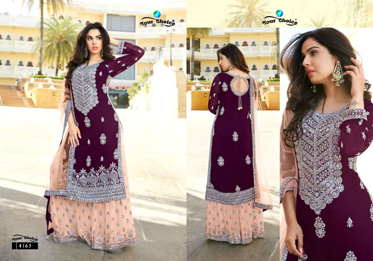 Your Choice Angel Catalog  Buy Latest Designer  Georgette Salwar suits 