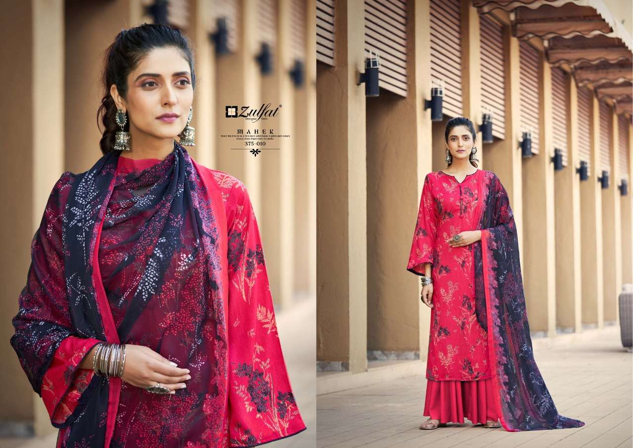 Zulfat Mahek Catalog Festive Wear Pure Heavy Rayon Dress Materials