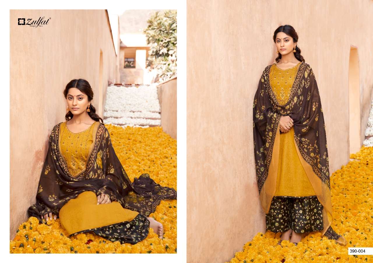 Zulfat Parineeta catalog Jam Cotton Dress materials Wholesale