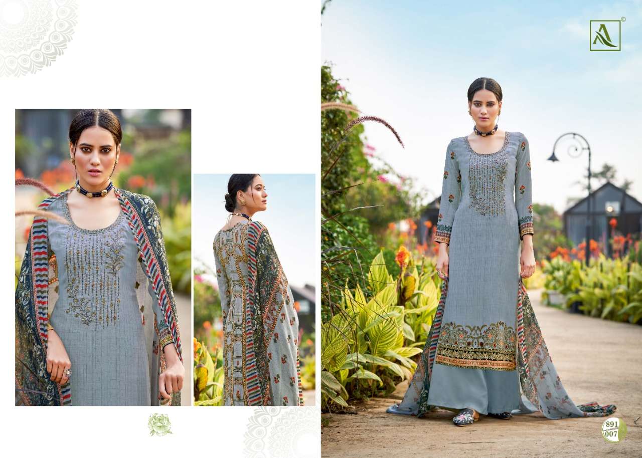 Alok Kasturi catalog  Crepe Digital Printed Designer Dress Material