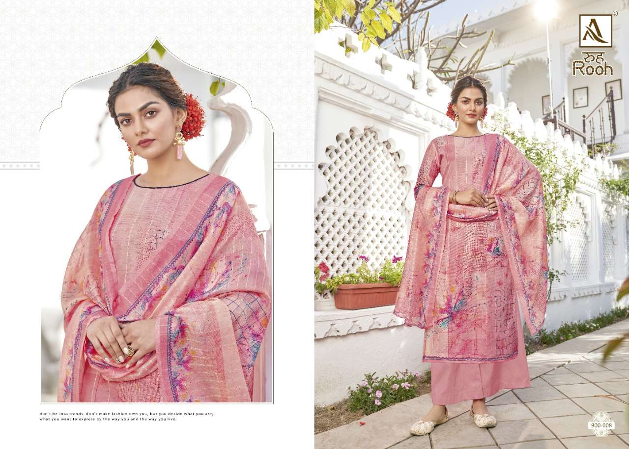 Alok Rooh catalog Muslin  Cotton Dress Material Buy Wholesale Rate