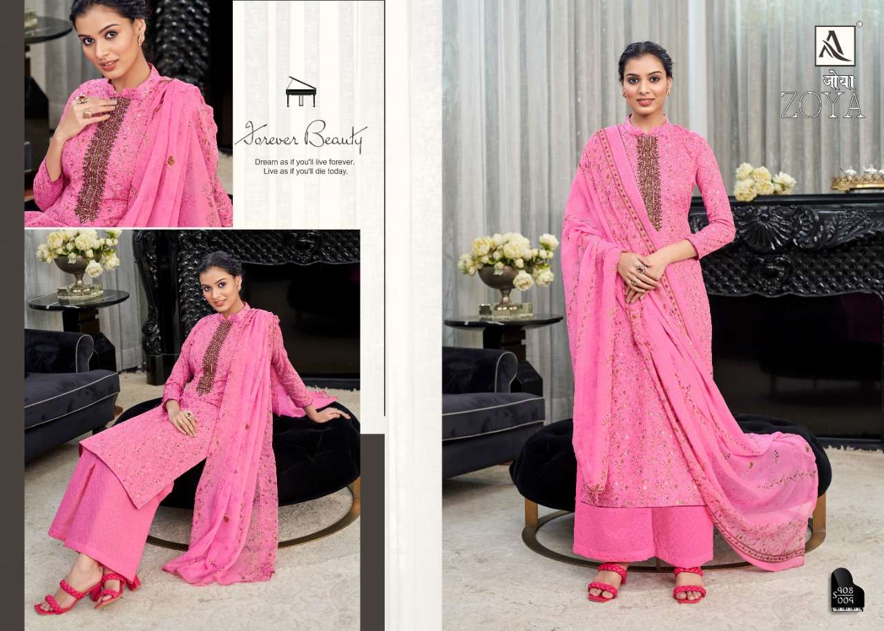 Alok Zoya catalog  Designer Cotton Printed Dress Materials