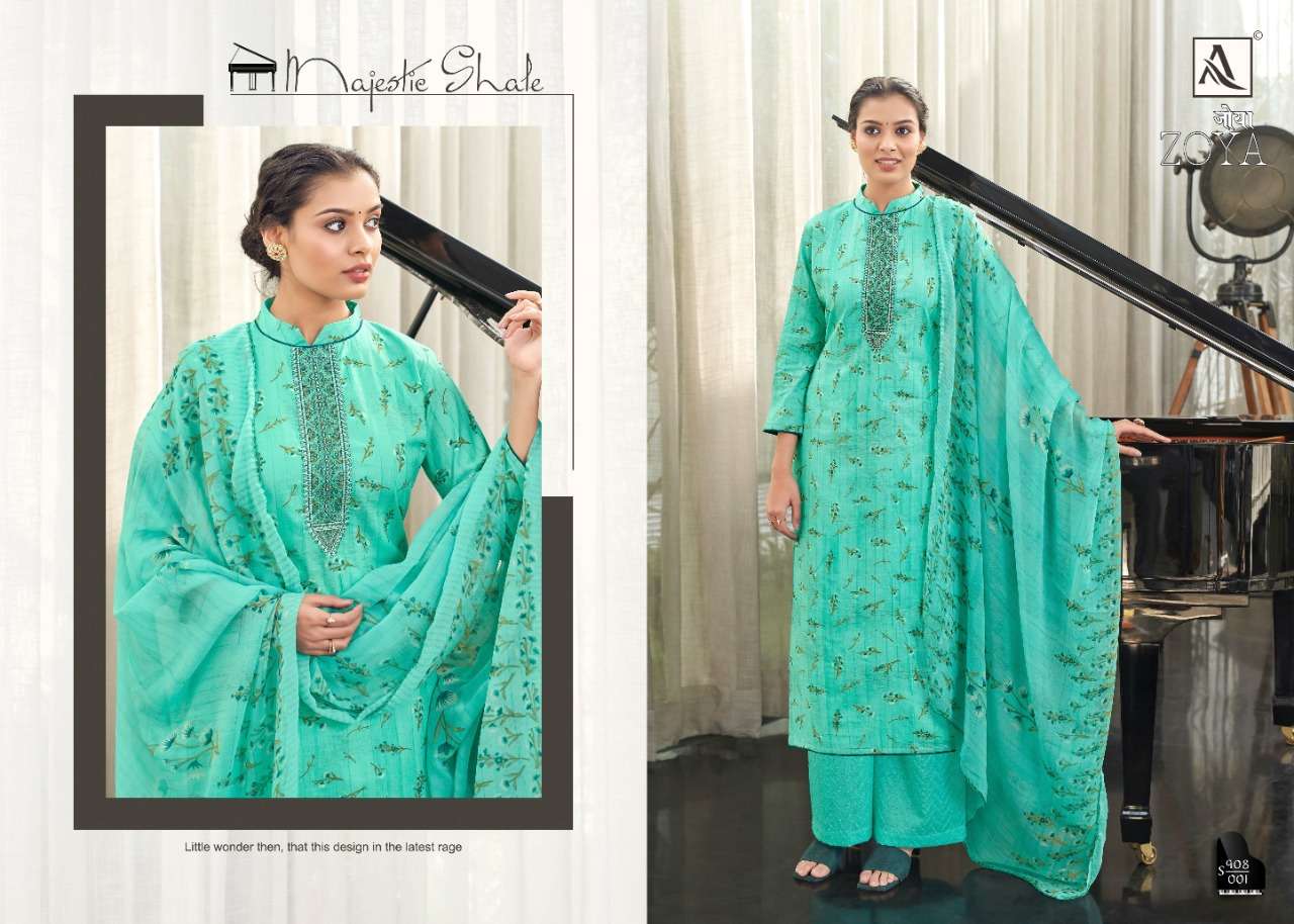 Alok Zoya catalog  Designer Cotton Printed Dress Materials