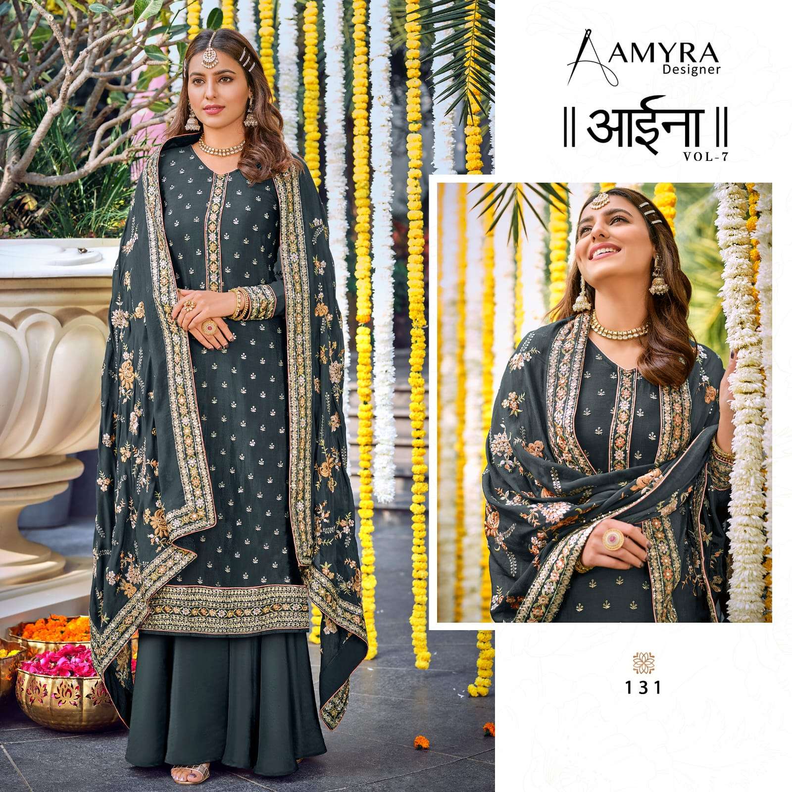 Amyra Aaina vol 7 catalog  Exclusive  Designer suits Buy Designer Suit Wholesale 