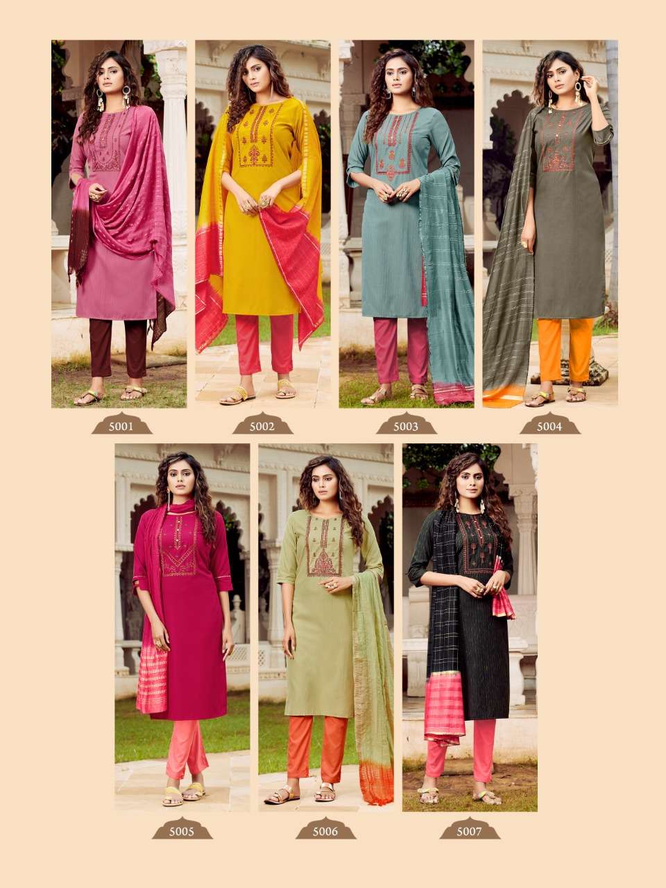 Art Riddhs RRR catalog  Fancy  Kurtis  with  Dupatta   Buy  Dupatta Kurtis online in India