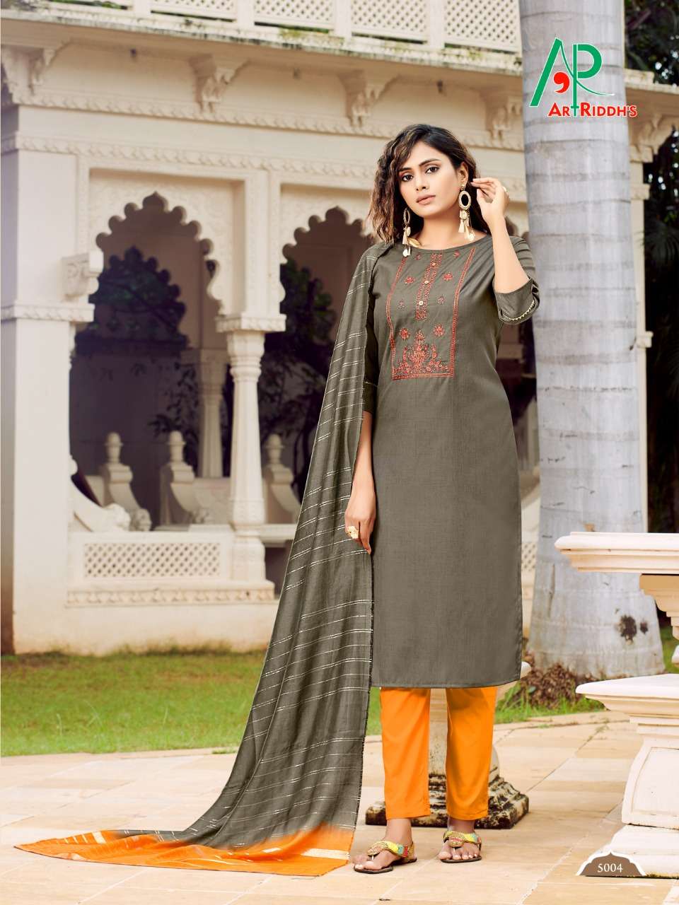 Art Riddhs RRR catalog  Fancy  Kurtis  with  Dupatta   Buy  Dupatta Kurtis online in India