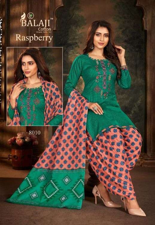 Balaji Rasberry Patiyala 8 Catalog Daily Wear Cotton Printed Dress Materials