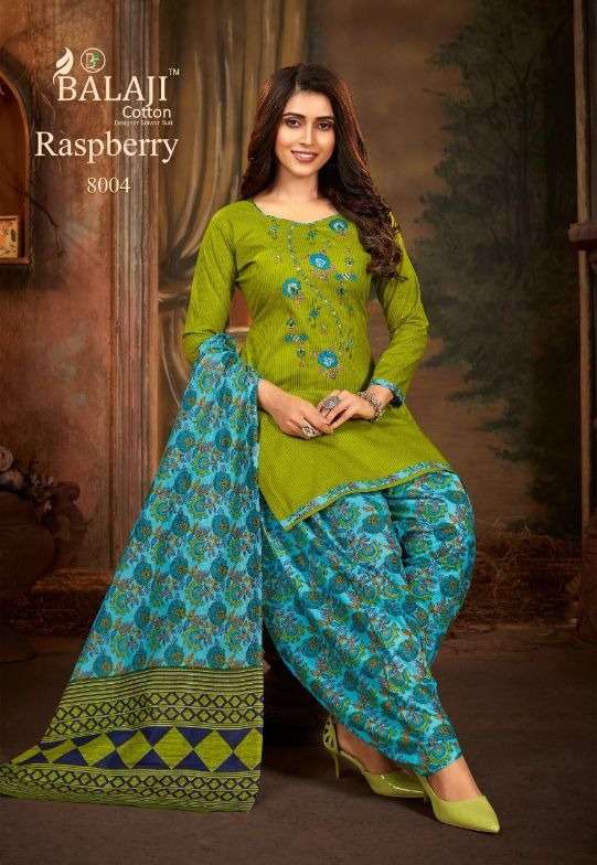 Balaji Rasberry Patiyala 8 Catalog Daily Wear Cotton Printed Dress Materials