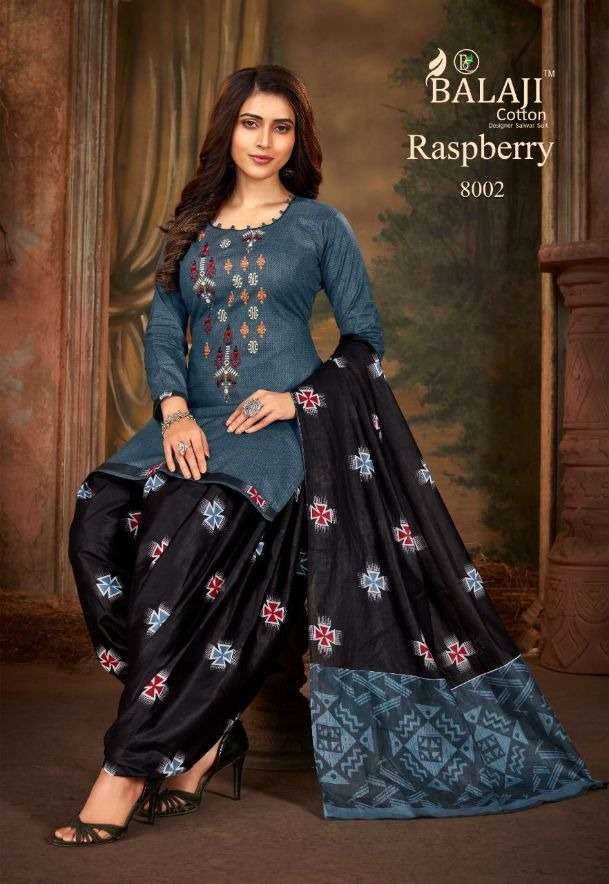 Balaji Rasberry Patiyala 8 Catalog Daily Wear Cotton Printed Dress Materials