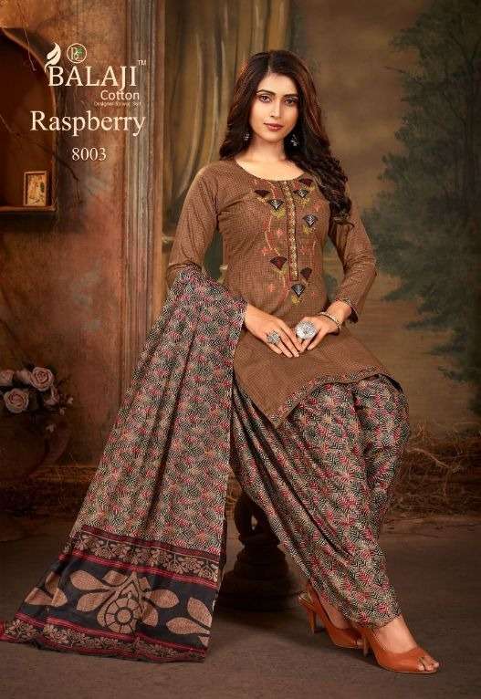 Balaji Rasberry Patiyala 8 Catalog Daily Wear Cotton Printed Dress Materials