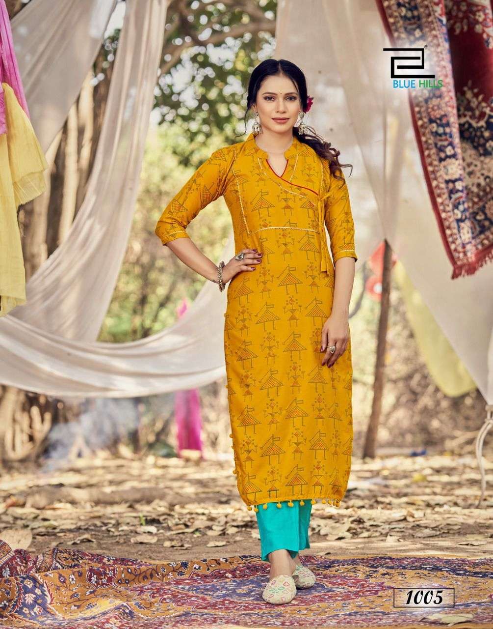 Poonam Presents Diya Vol10 Daily Wear Cotton Straight Kurtis Catalog  Wholesaler