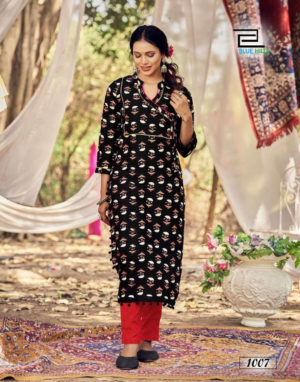 Blue Hills Candy Vol 1 catalog  Heavy Rayon Daily Wear Kurtis