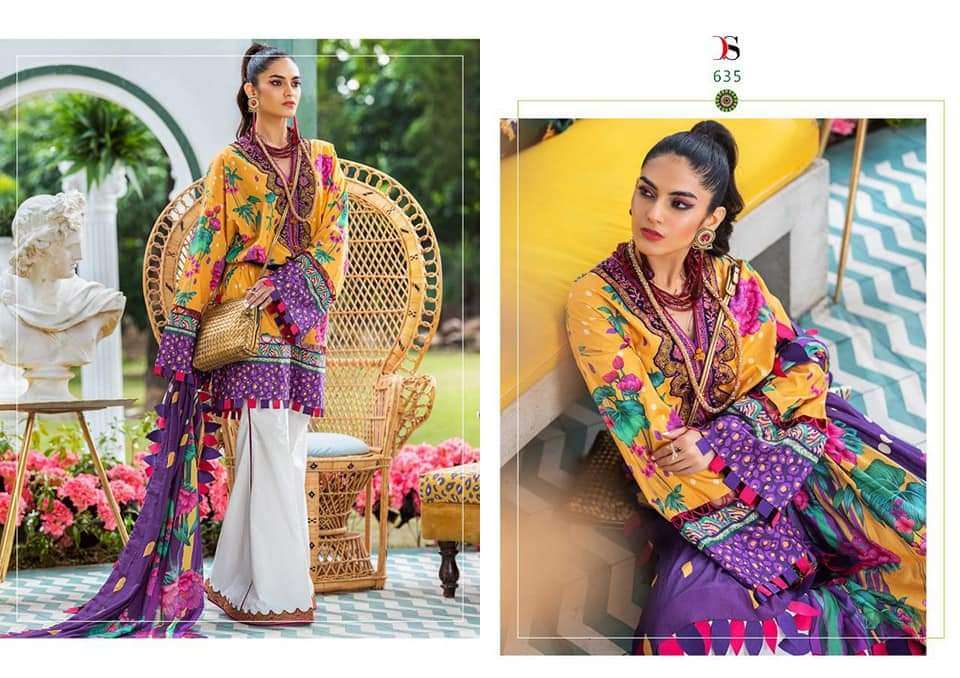 Deepsy Elan cotton collection catalog lawn cotton printed Pakistani Salwar Suits