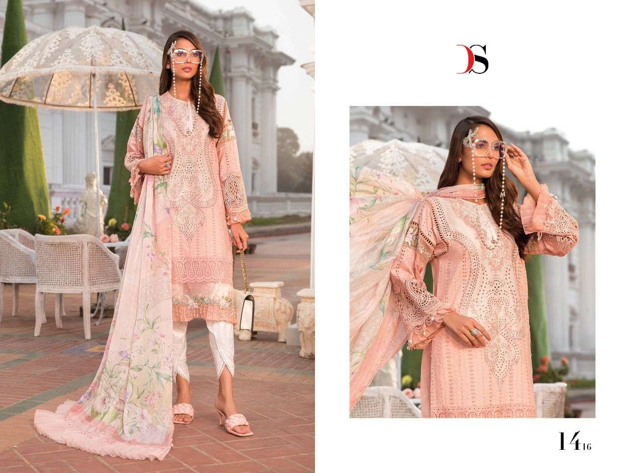 Deepsy Maria B Lawn vol  22  catalog Embroidery Pakistani Salwar Suits Collection