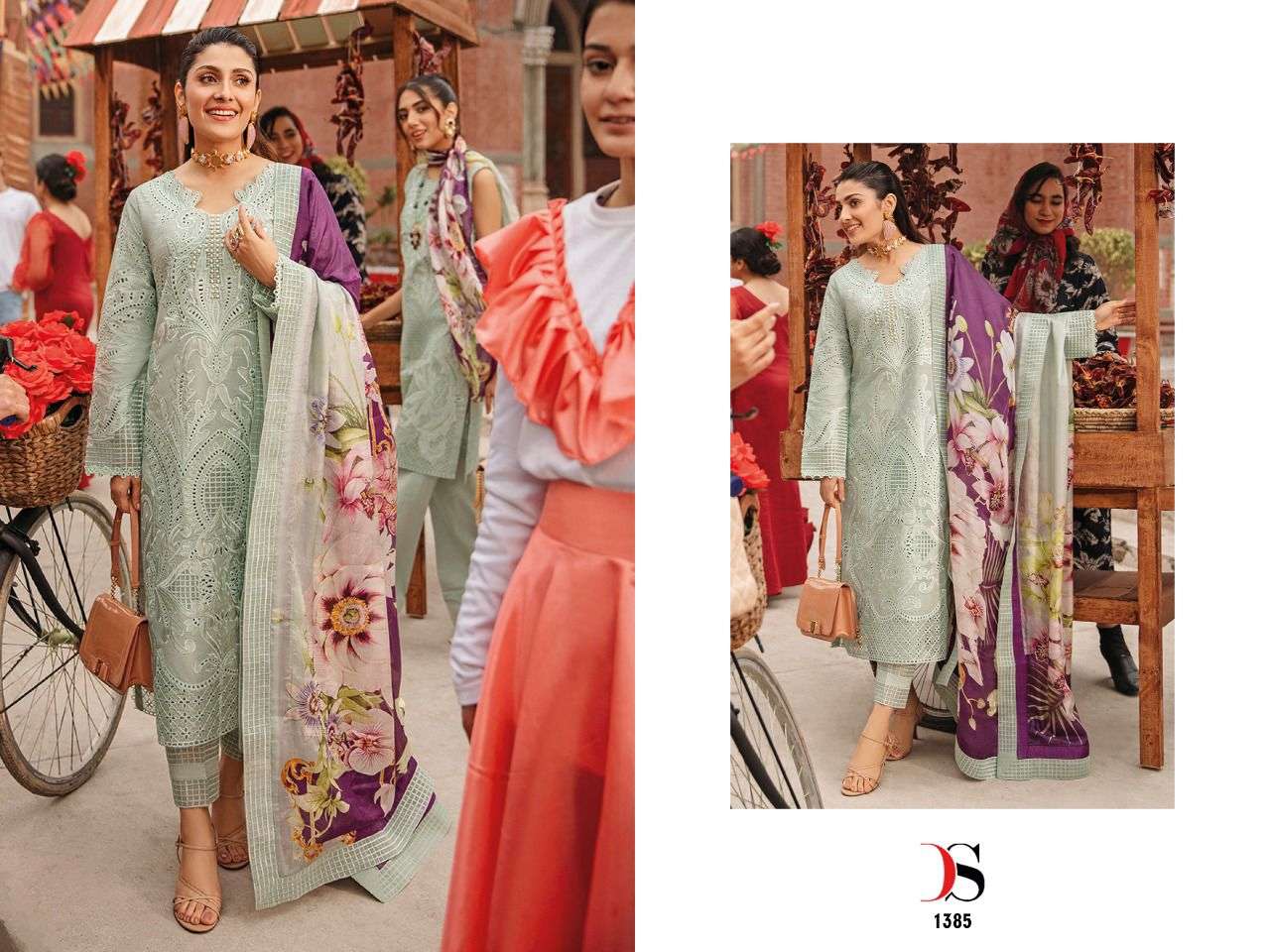Deepsy Mushq catalog Exclusive cotton printed Pakistani Salwar suits 