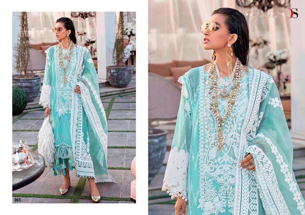 Deepsy Sana Safinaz Lawn 21 Nx Catalog Embroidery Pakistani Salwar Kameez