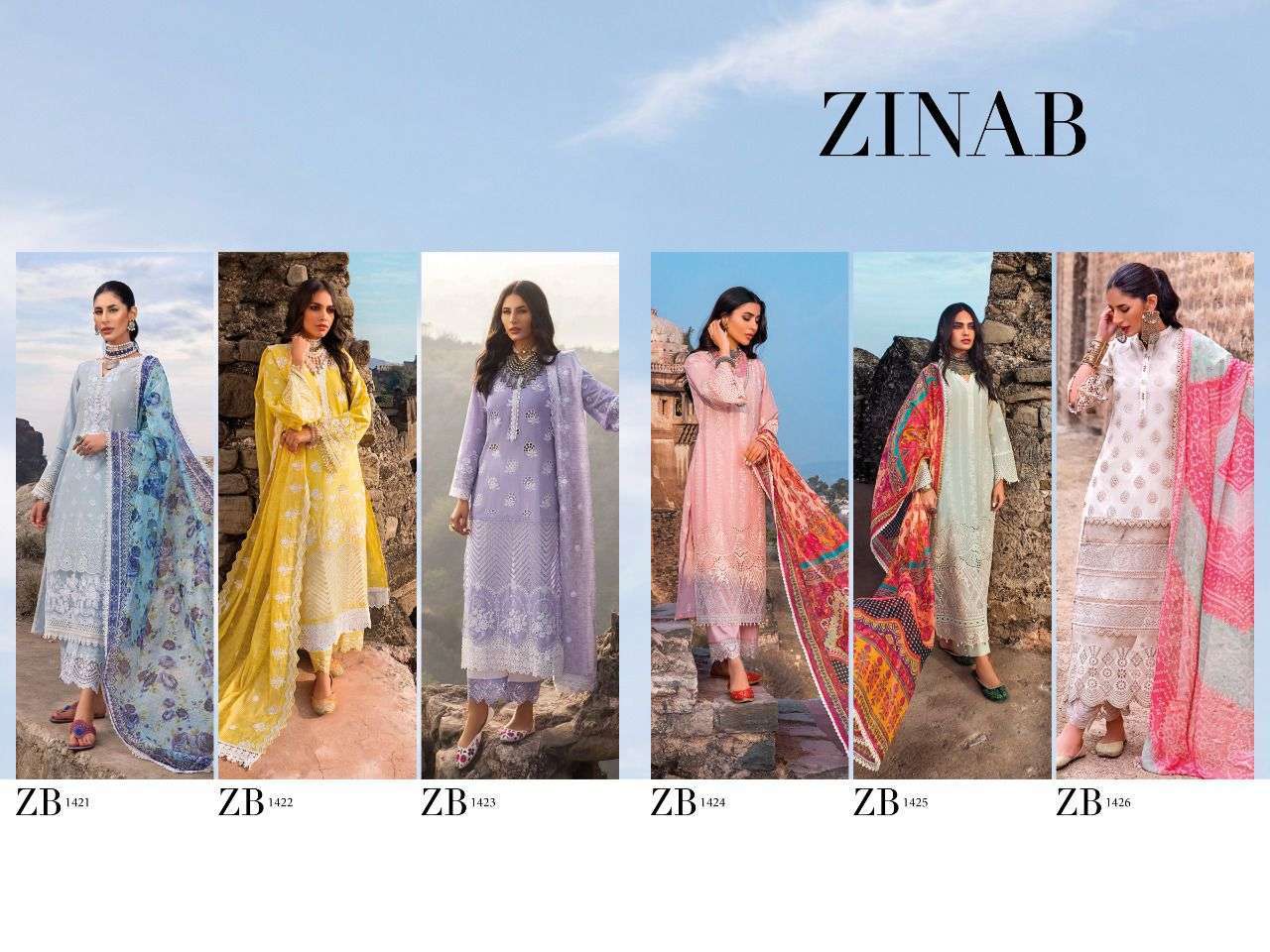 Deepsy Zinab  catalog Exclusive  Pakistani Salwar Kameez
