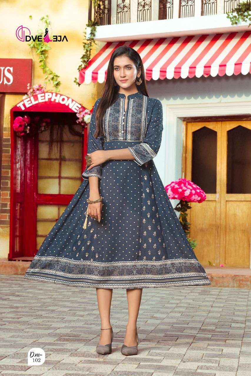 Short anarkali kurti design top