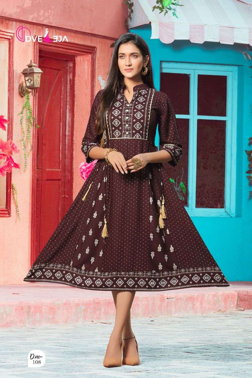 Hirwa Alia Heavy Rayon Short Anarkali Kurti For Daily Wear Collection | Anarkali  kurti, Elegant blouse designs, Printed gowns