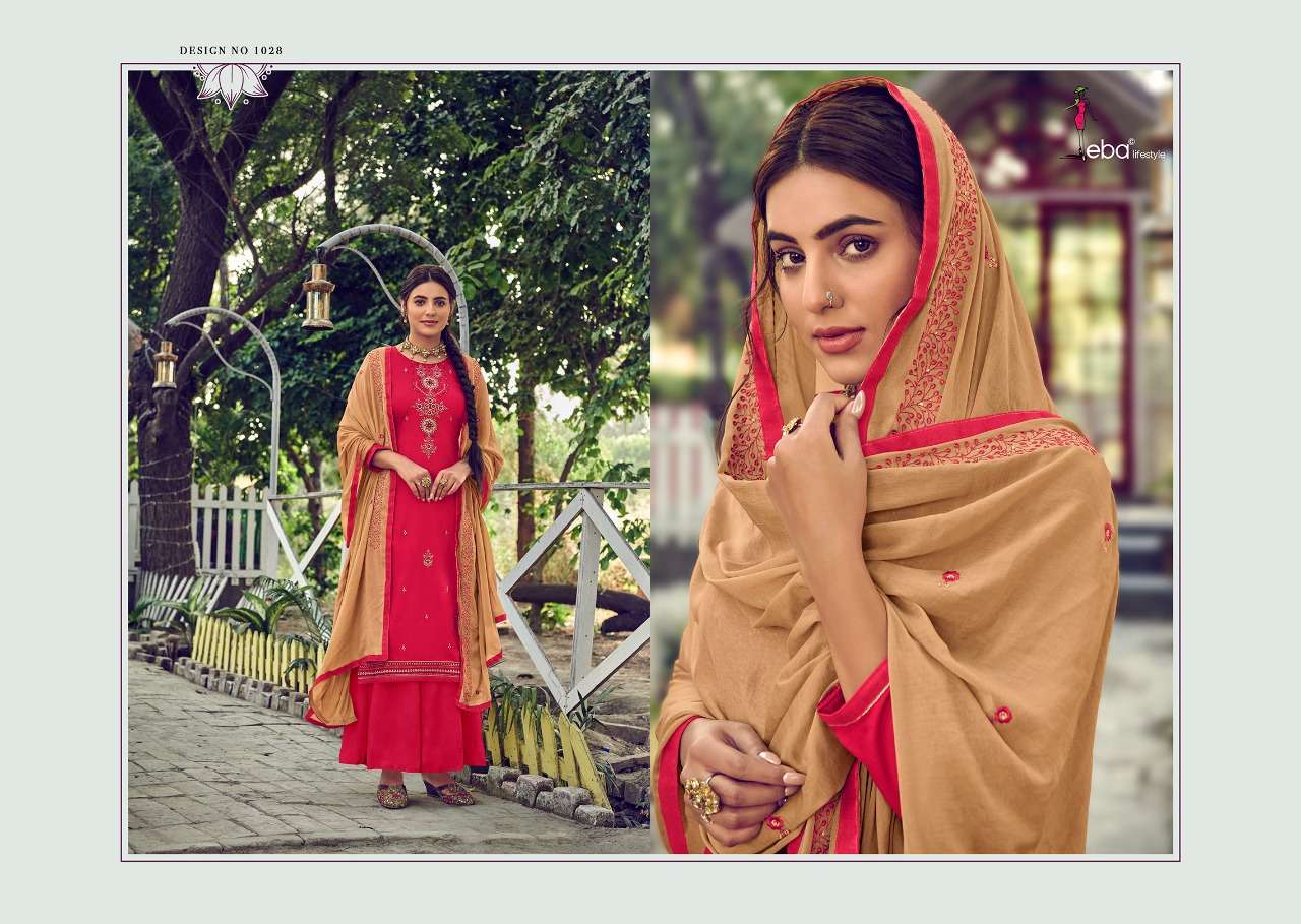Eba Fitoor vol 1 catalog Jam Cotton Designer Salwar Suit 