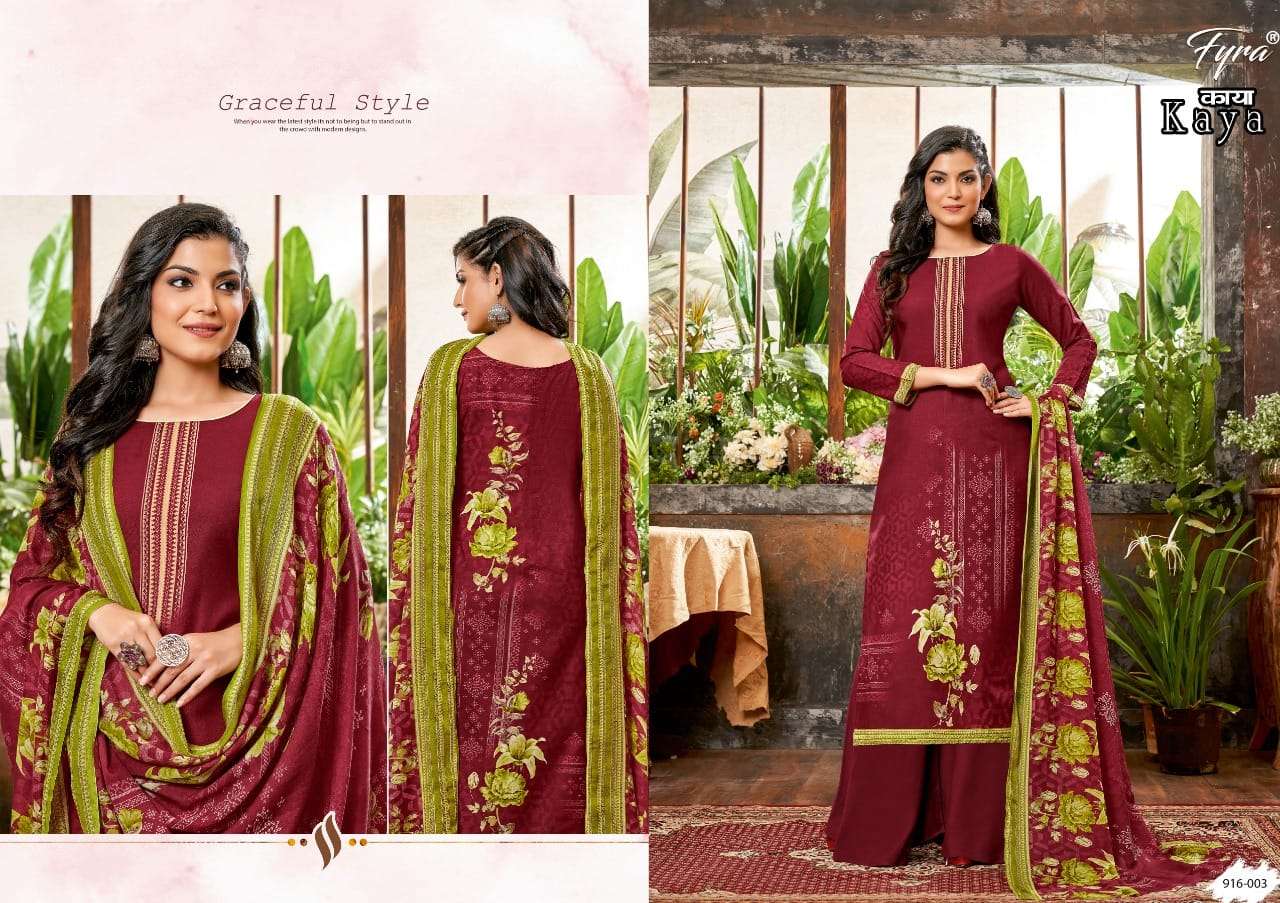 Fyra Kaya catalog  Digital Print Soft Cotton Dress Material 