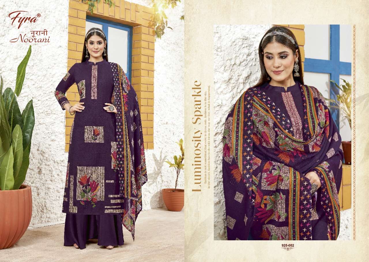 Fyra Noorani  catalog Festive Digital Print Dress Material