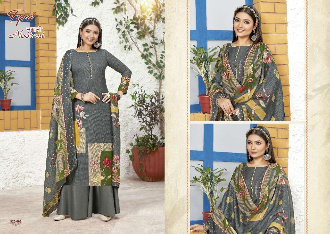 Fyra Noorani  catalog Festive Digital Print Dress Material