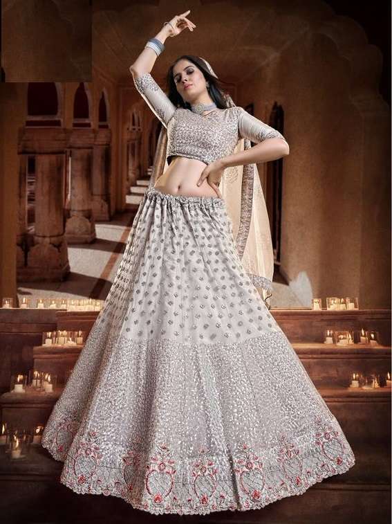 White House Lehenga Choli