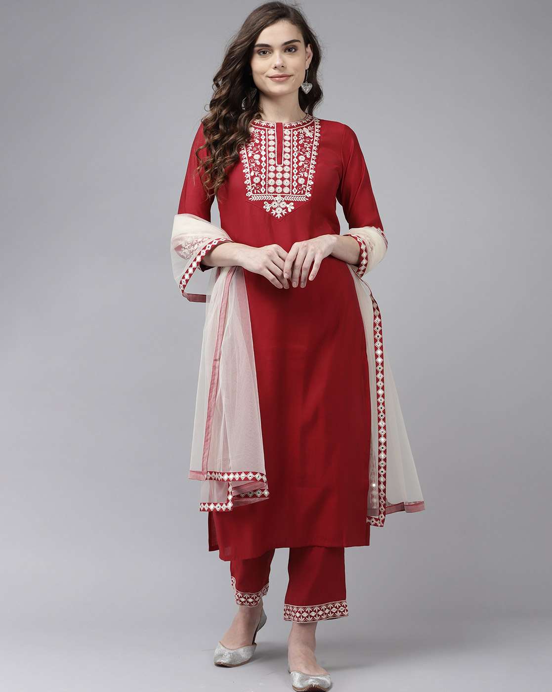 Indo Era 48 catalog  Designer Cotton Ready-made Top Bottom with  Dupatta 