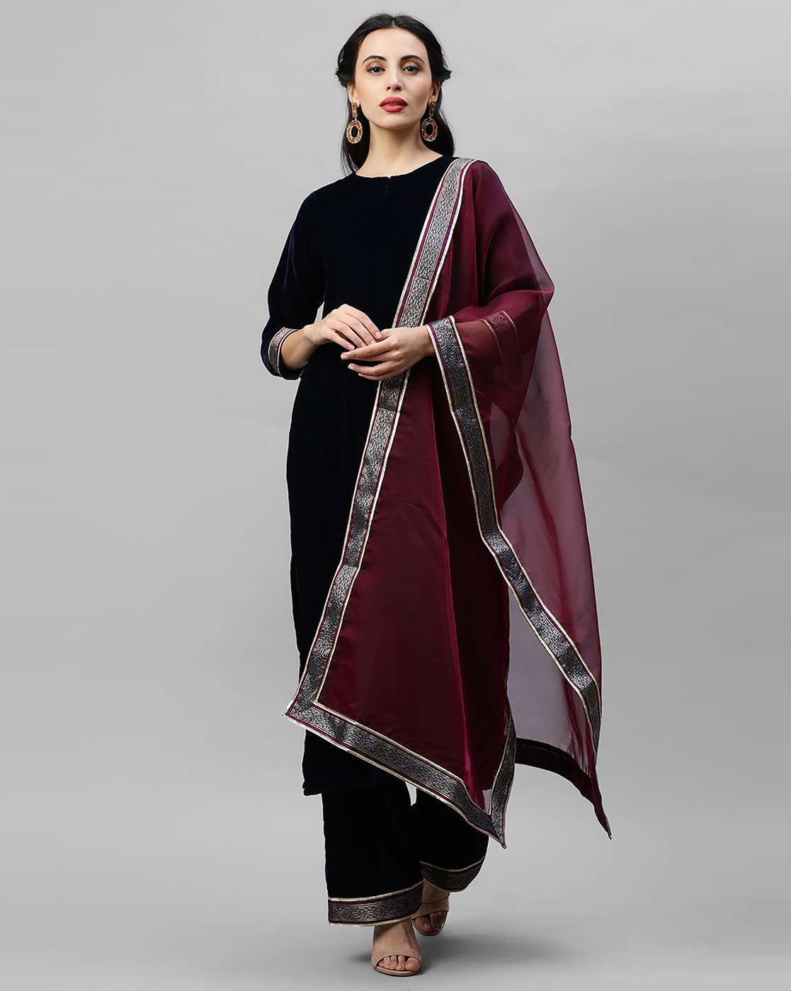 Indo Era 48 catalog  Designer Cotton Ready-made Top Bottom with  Dupatta 