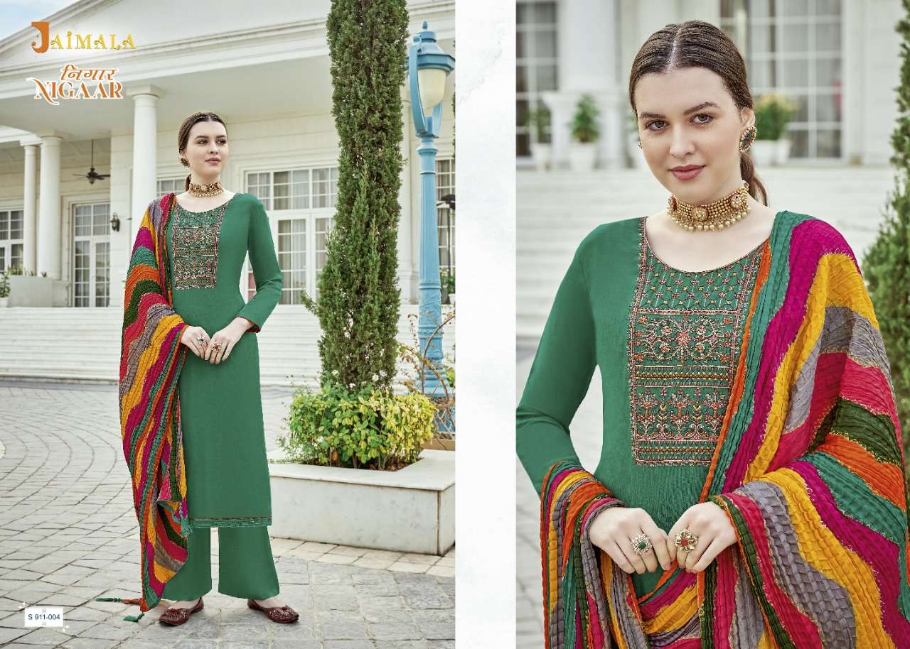 Jaimala Nigaar catalog  Pure Rayon Slub Buy Ladies Dress Materials 