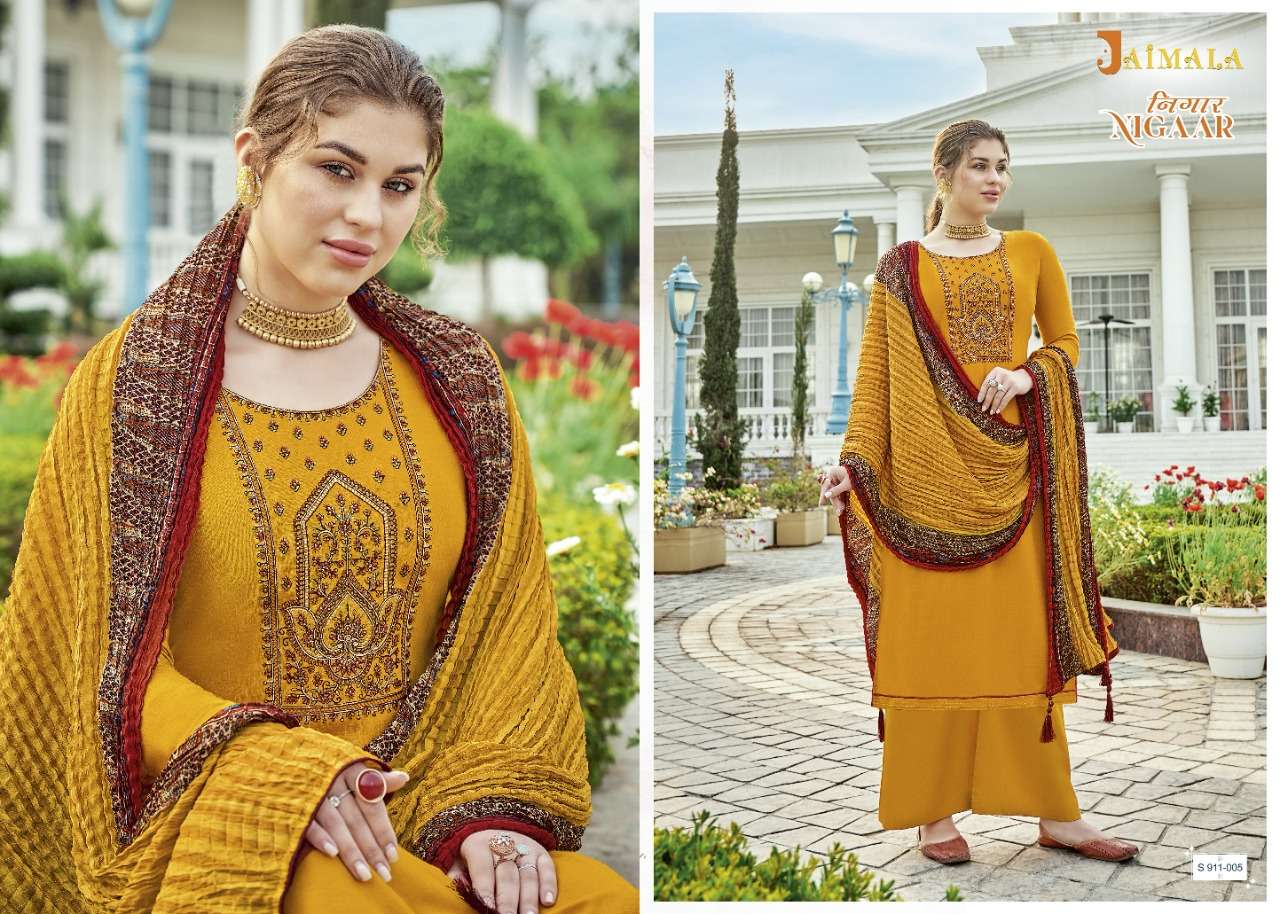 Jaimala Nigaar catalog  Pure Rayon Slub Buy Ladies Dress Materials 