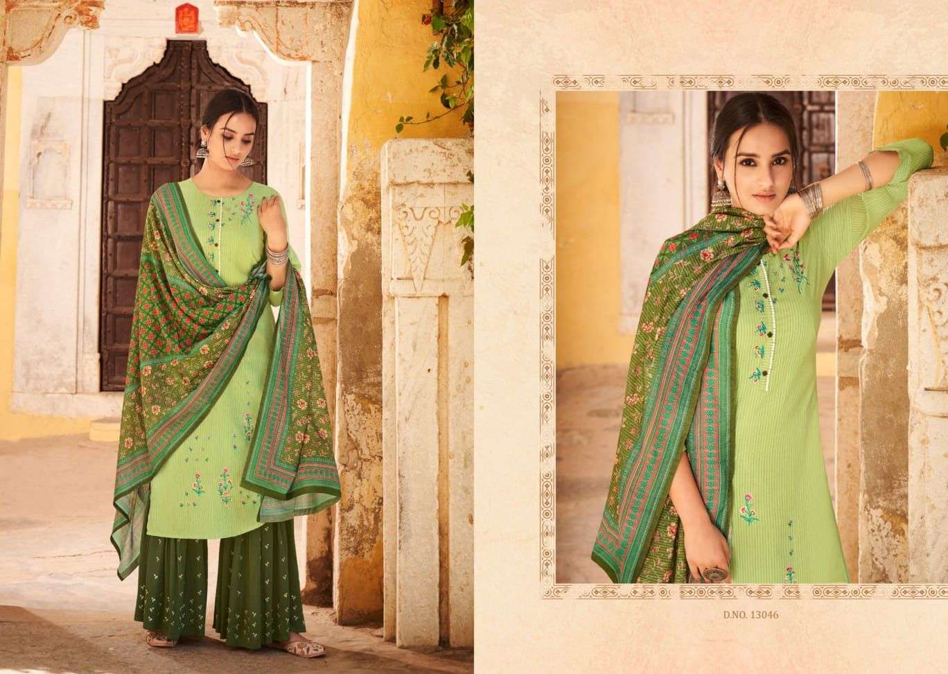 Kalaroop Glorious Catalog Exclusive Wear Readymade Top Sharara With Dupatta