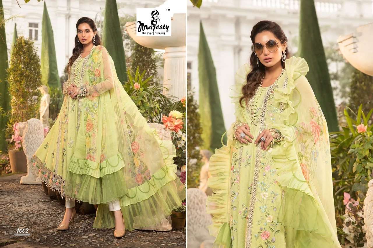 Majesty Maria  vol 14 catalog  Exclusive Embroidery Pakistani Salwar suits Buy wholesale 