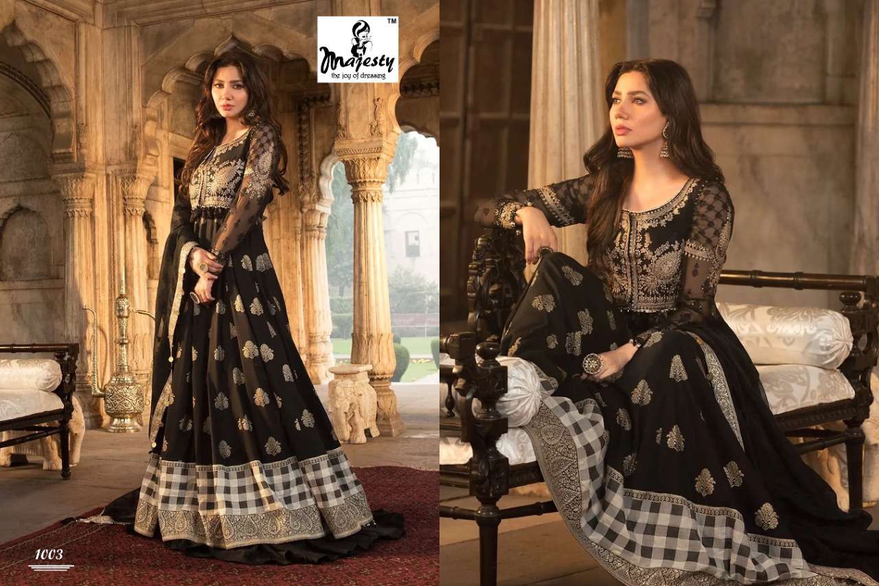 Majesty Maria  vol 14 catalog  Exclusive Embroidery Pakistani Salwar suits Buy wholesale 